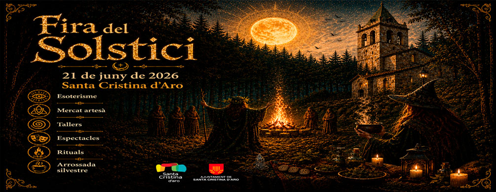Banner de Fira del Solstici a Santa Cristina d'Aro 2026