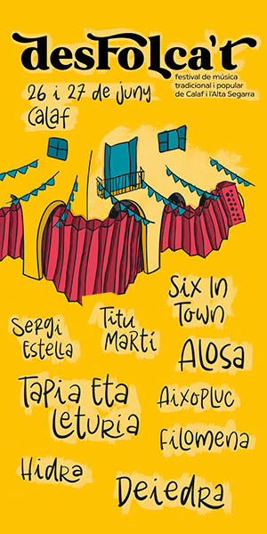 desFOLCa't, Festival de Música Tradicional i Popular de Calaf 2026 (lateral)