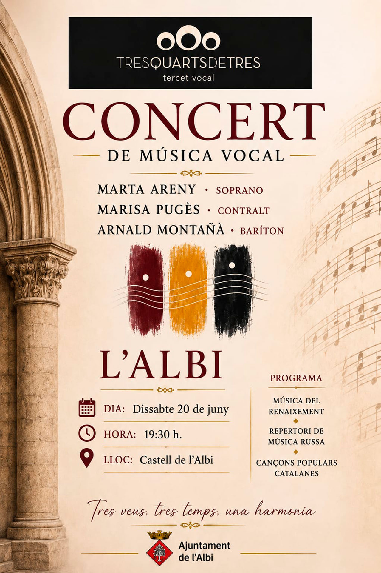 Concert de Música Vocal a l'Albi