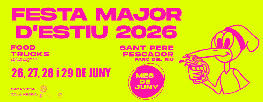 Banner de Sant Pere Pescador - Festa Major d'estiu 2026