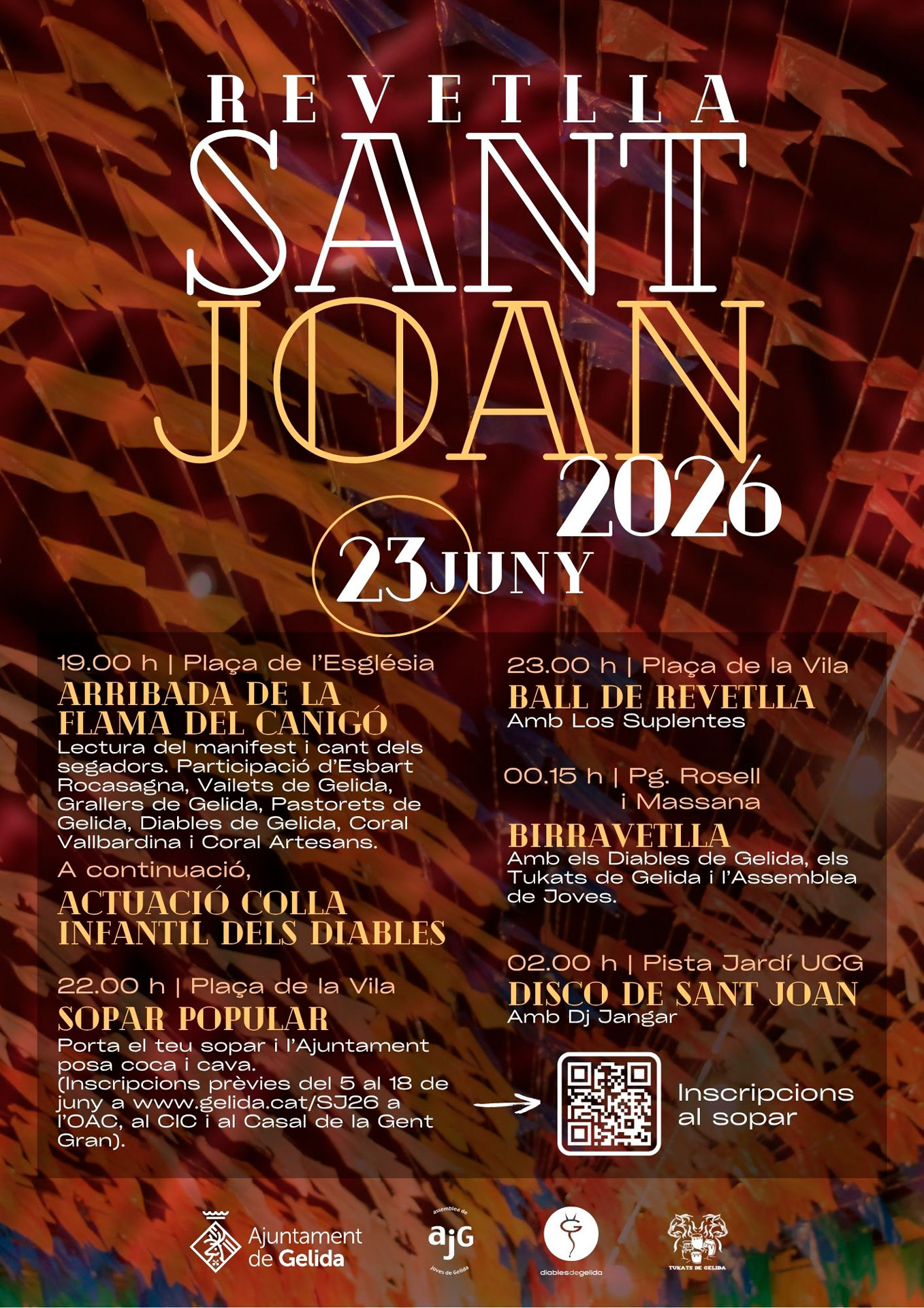 Revetlla de Sant Joan 2026 - Gelida