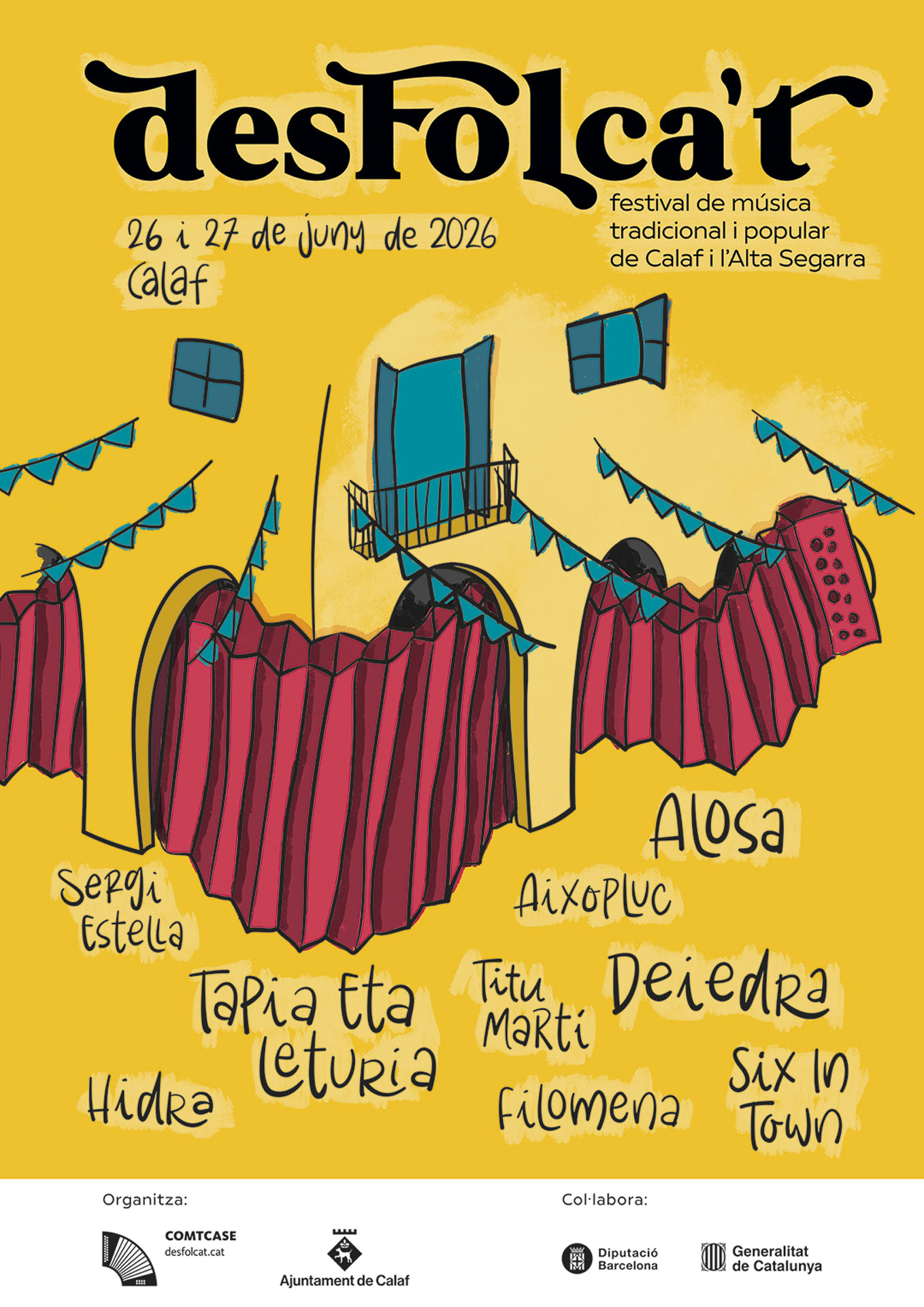 desFOLCa't, Festival de Música Tradicional i Popular de Calaf 2026