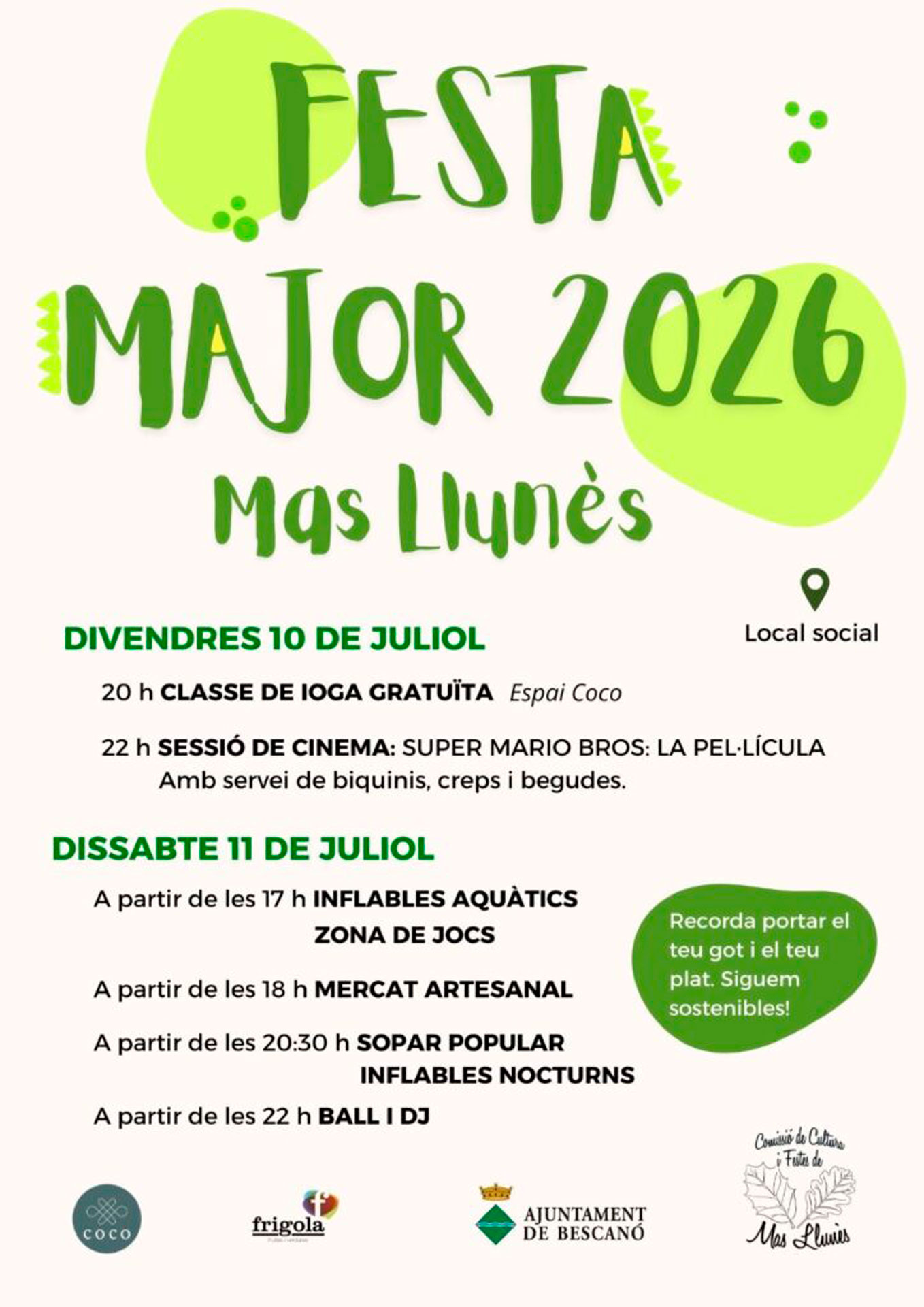 Festa Major de Mas Llunès a Bescanó