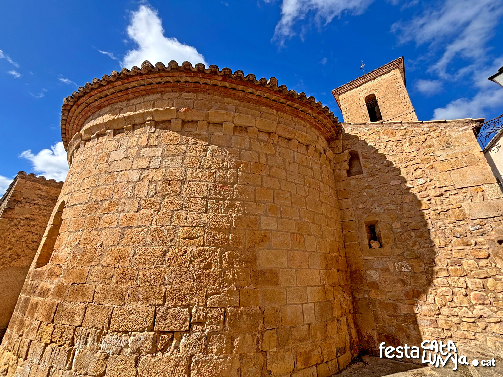 Església romànica del Roser o església vella de Santa Maria - La Palma d'Ebre