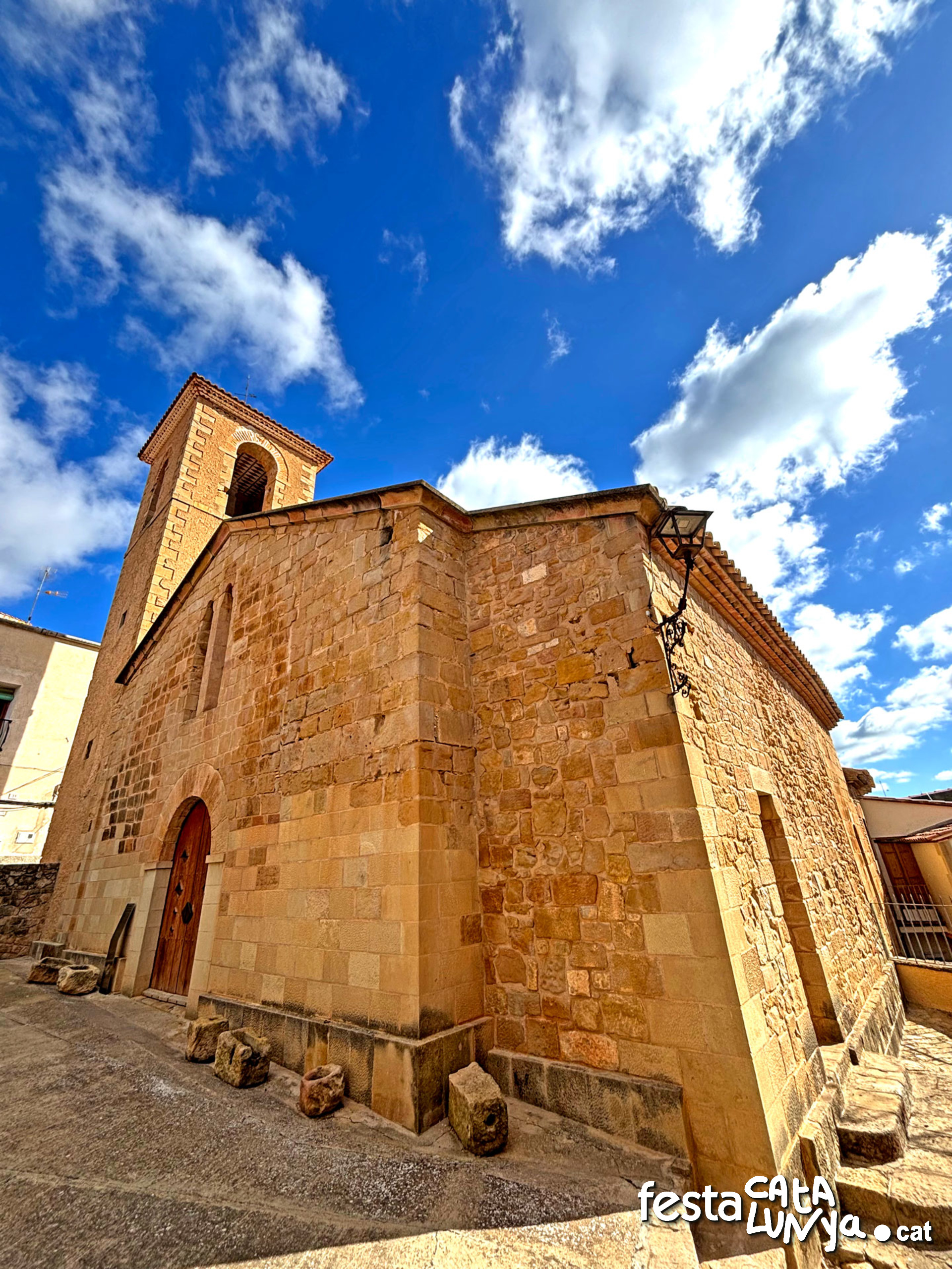 Església romànica del Roser o església vella de Santa Maria - La Palma d'Ebre