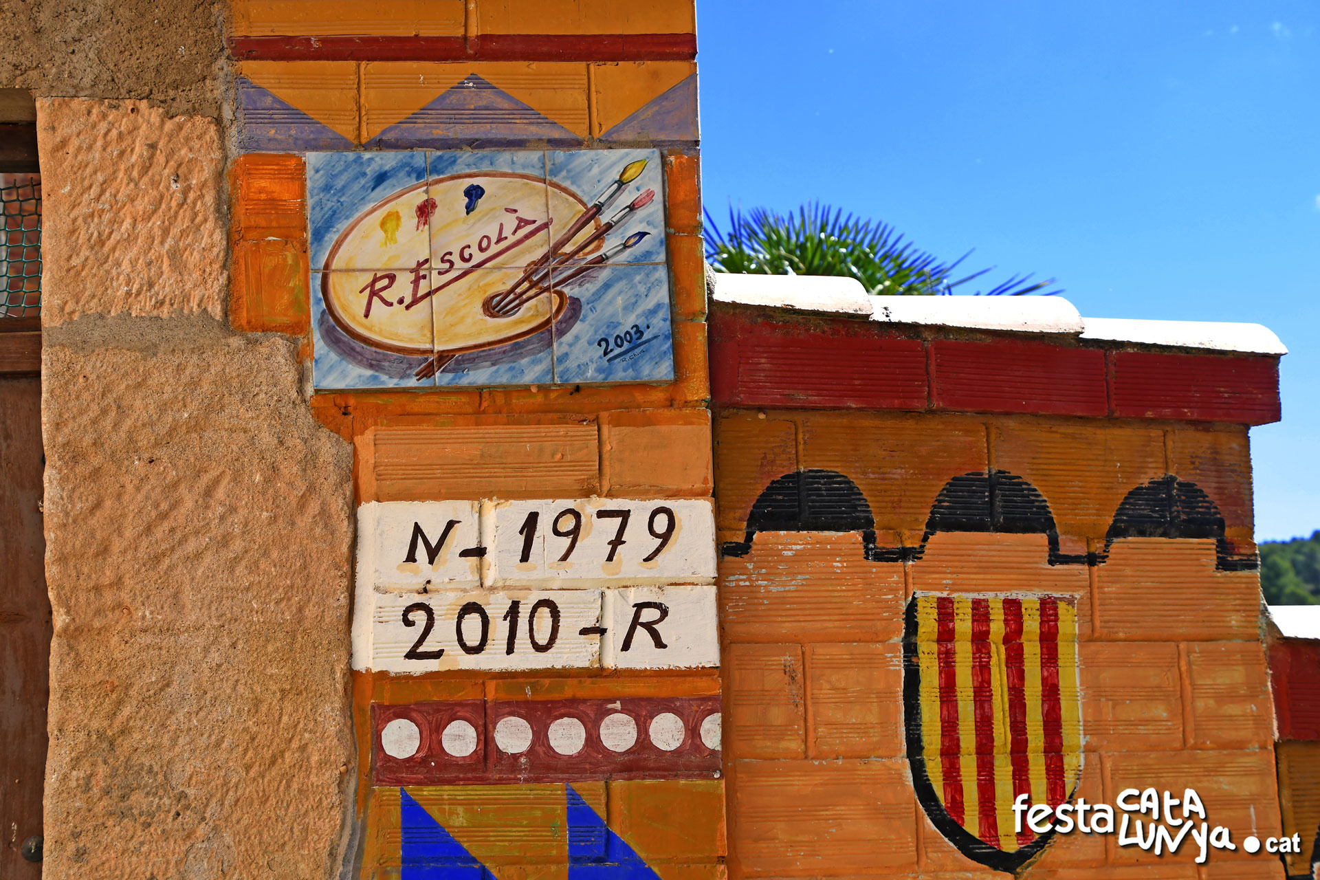 Mural de Rossend Escolà - La Palma d'Ebre