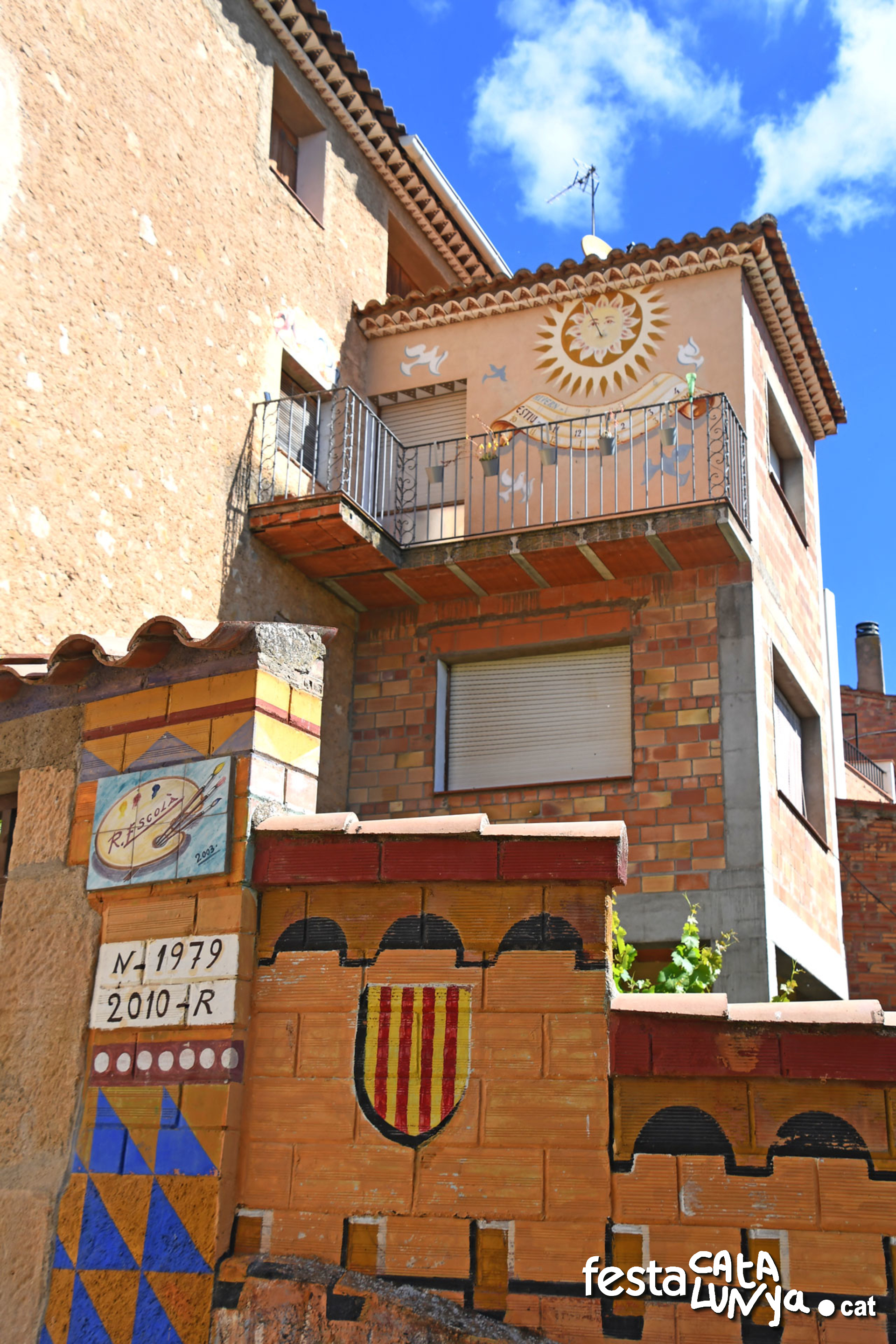 Mural de Rossend Escolà - La Palma d'Ebre