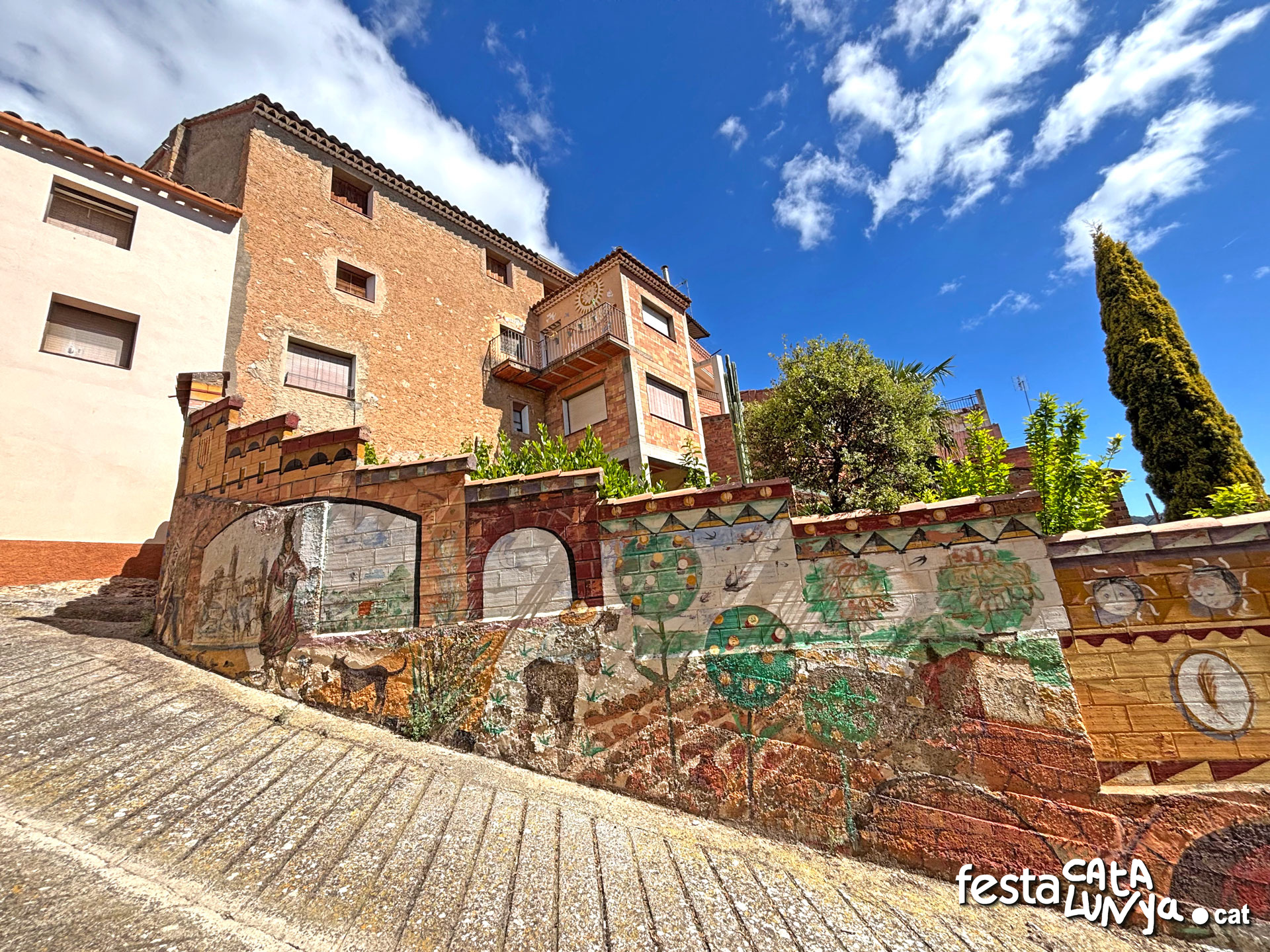 Mural de Rossend Escolà - La Palma d'Ebre