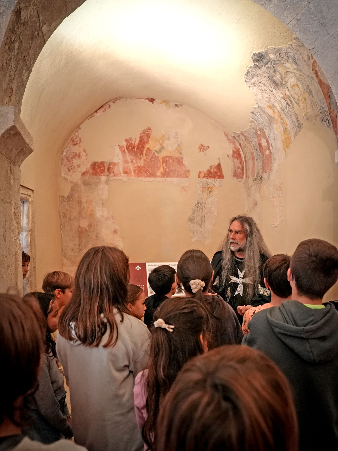 Visita Teatralitzada al Conjunt Històric de Sant Valentí - Les Cabanyes (Foto: Ajuntament)