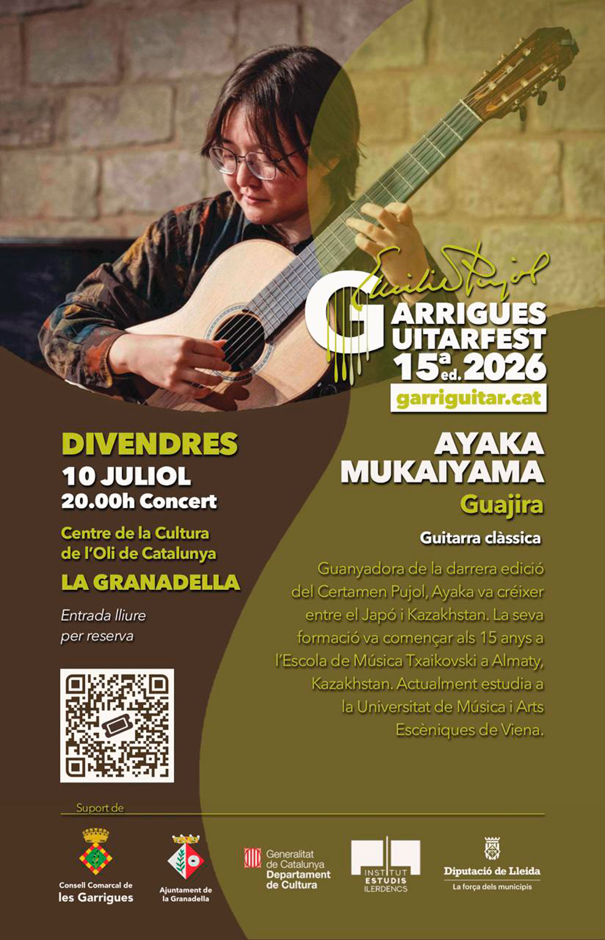 Garrigues Guitar Festival a La Granadella 2026