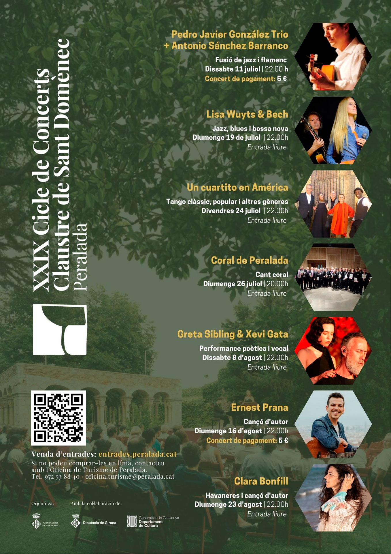 Cicle de Concerts del Claustre de Sant Domènec 2026 - Peralada