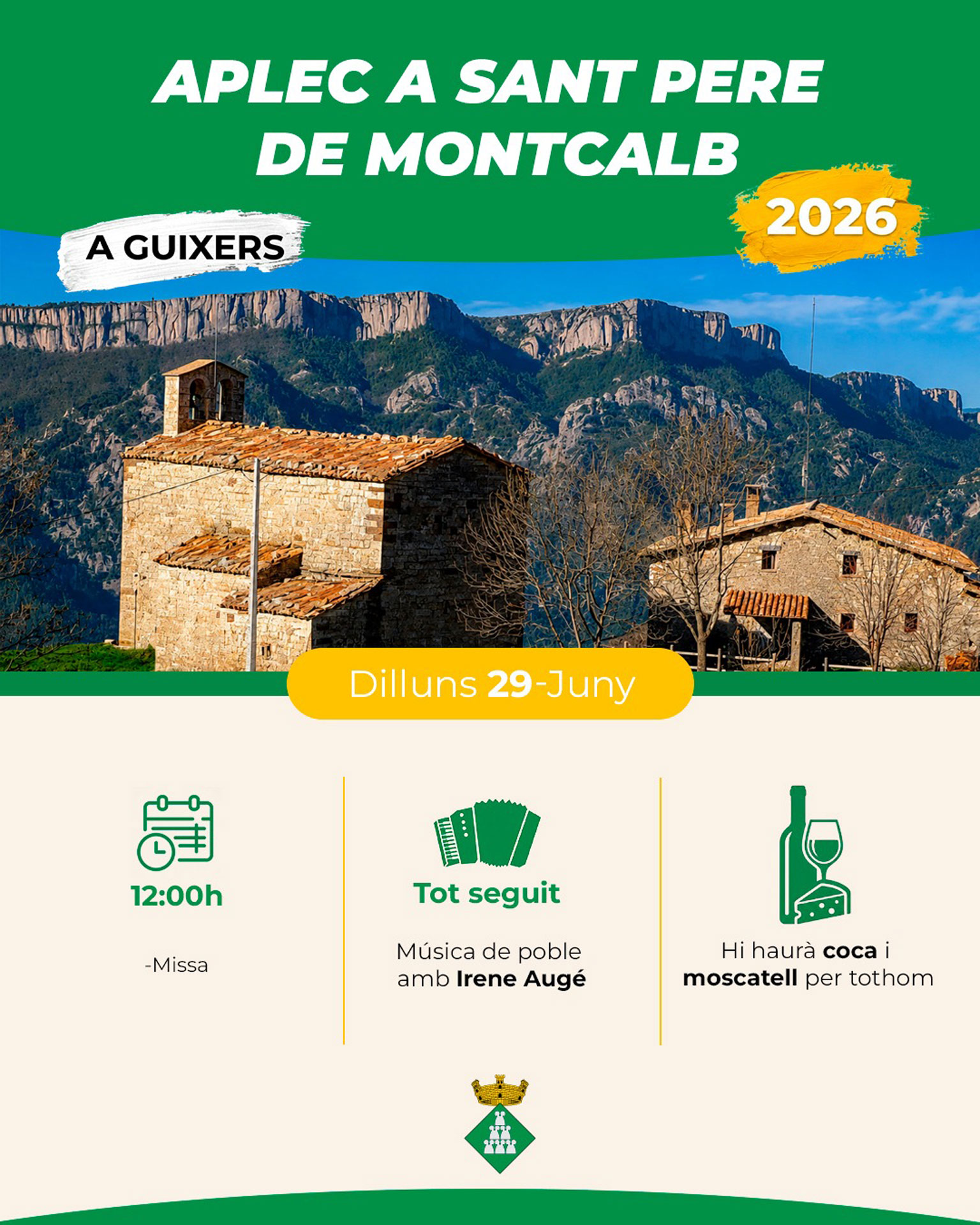 Aplec a Sant Pere de Montcalb 2026 - Guixers