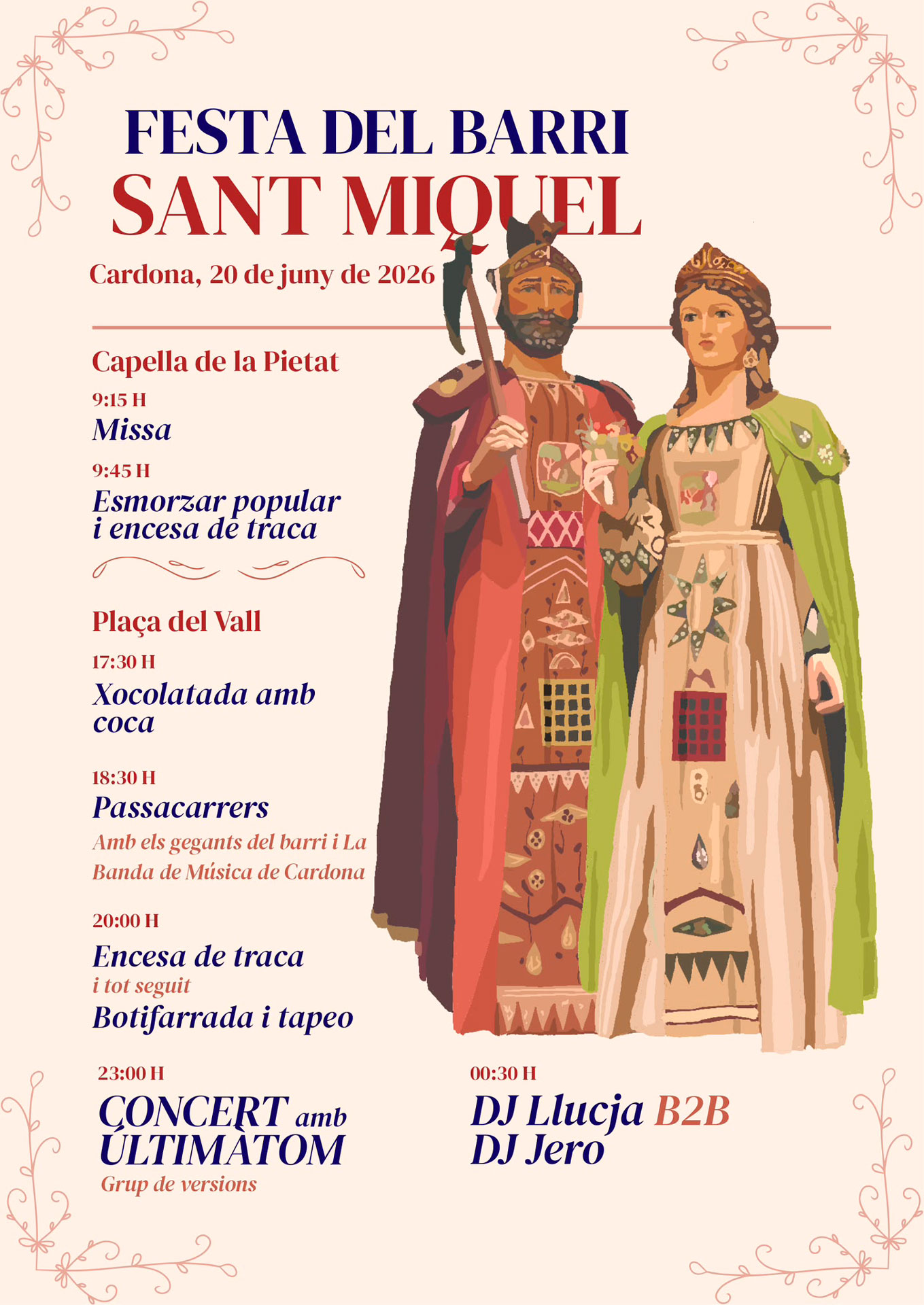 Festa del Barri Sant Miquel de Cardona
