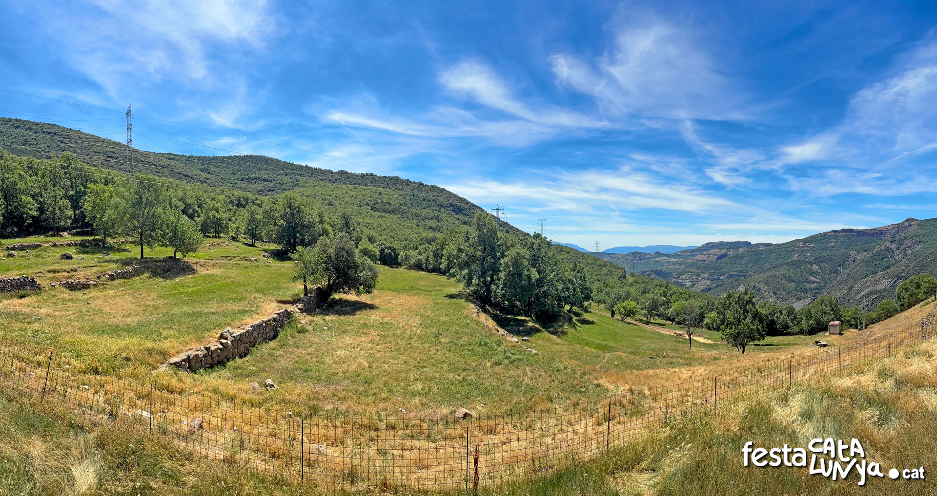 Senterada - Vista panoràmica des de Puigcerver