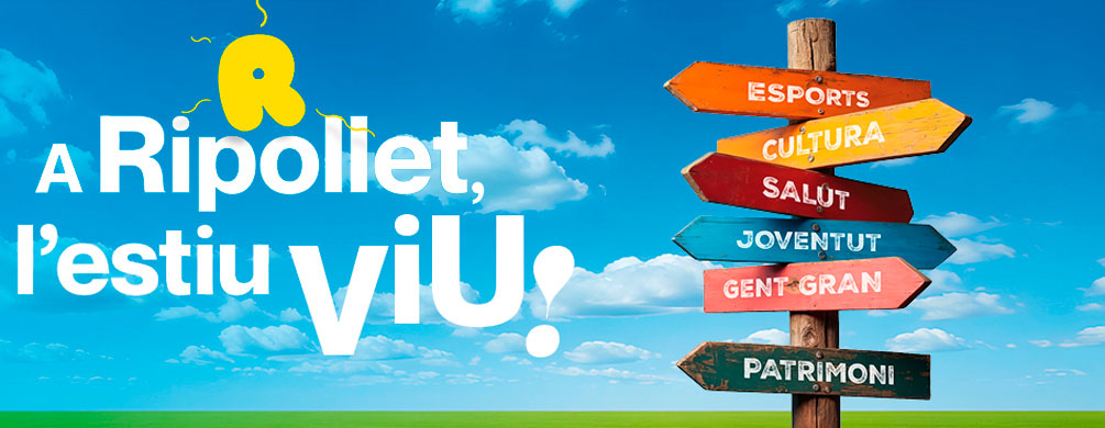 Banner de A Ripollet, l'estiu viu 2026
