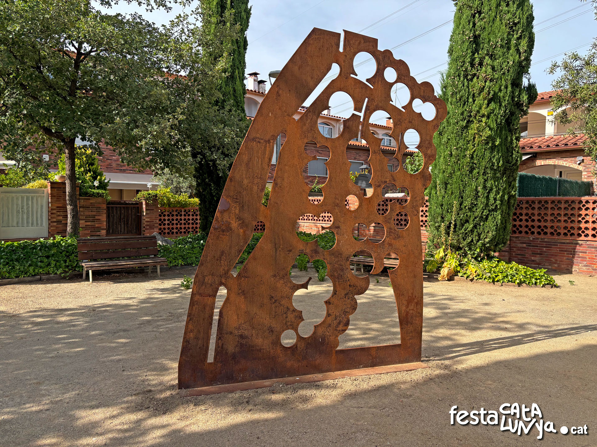 Escultura Evocació a Sant Llorenç d'Hortons