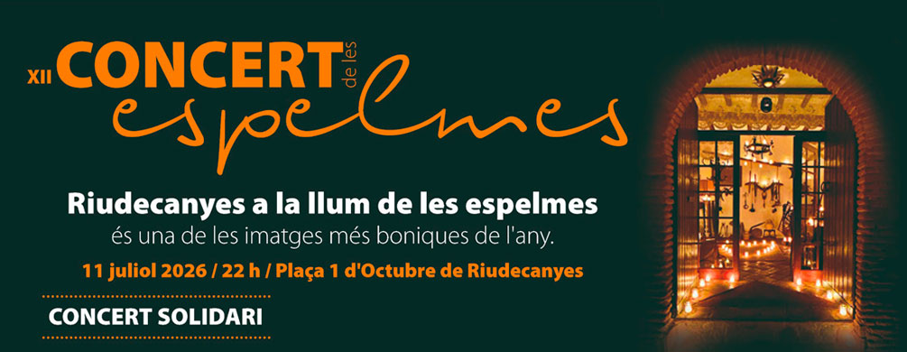 Banner de Riudecanyes - Concert de les espelmes 2026