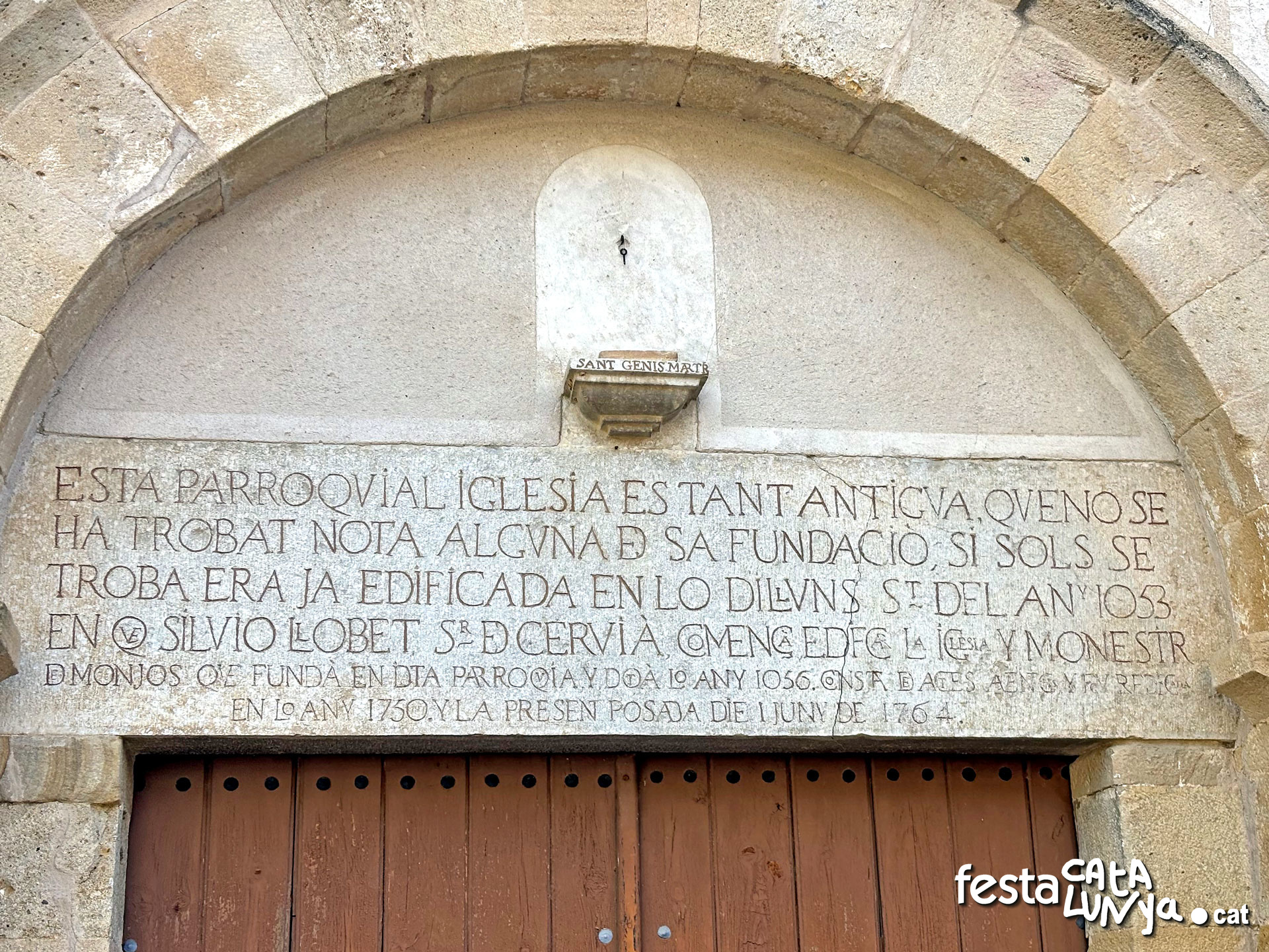 Cervià de Ter - Església de Sant Genís