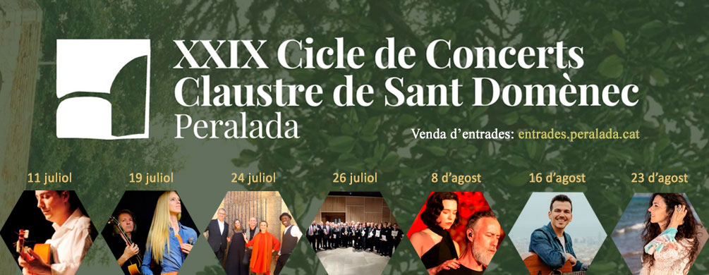 Banner de Peralada - Cicle de Concerts Claustre de Sant Domènec 2026