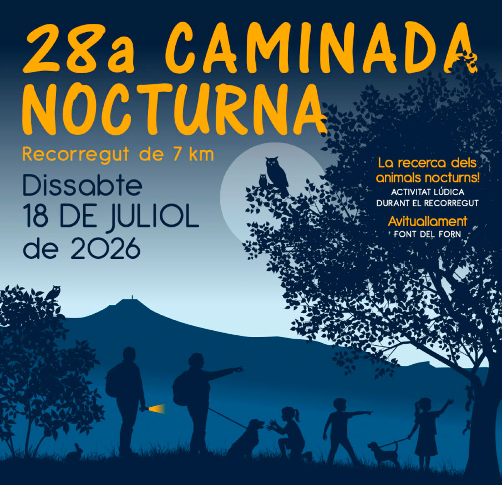 Caminada nocturna a Centelles