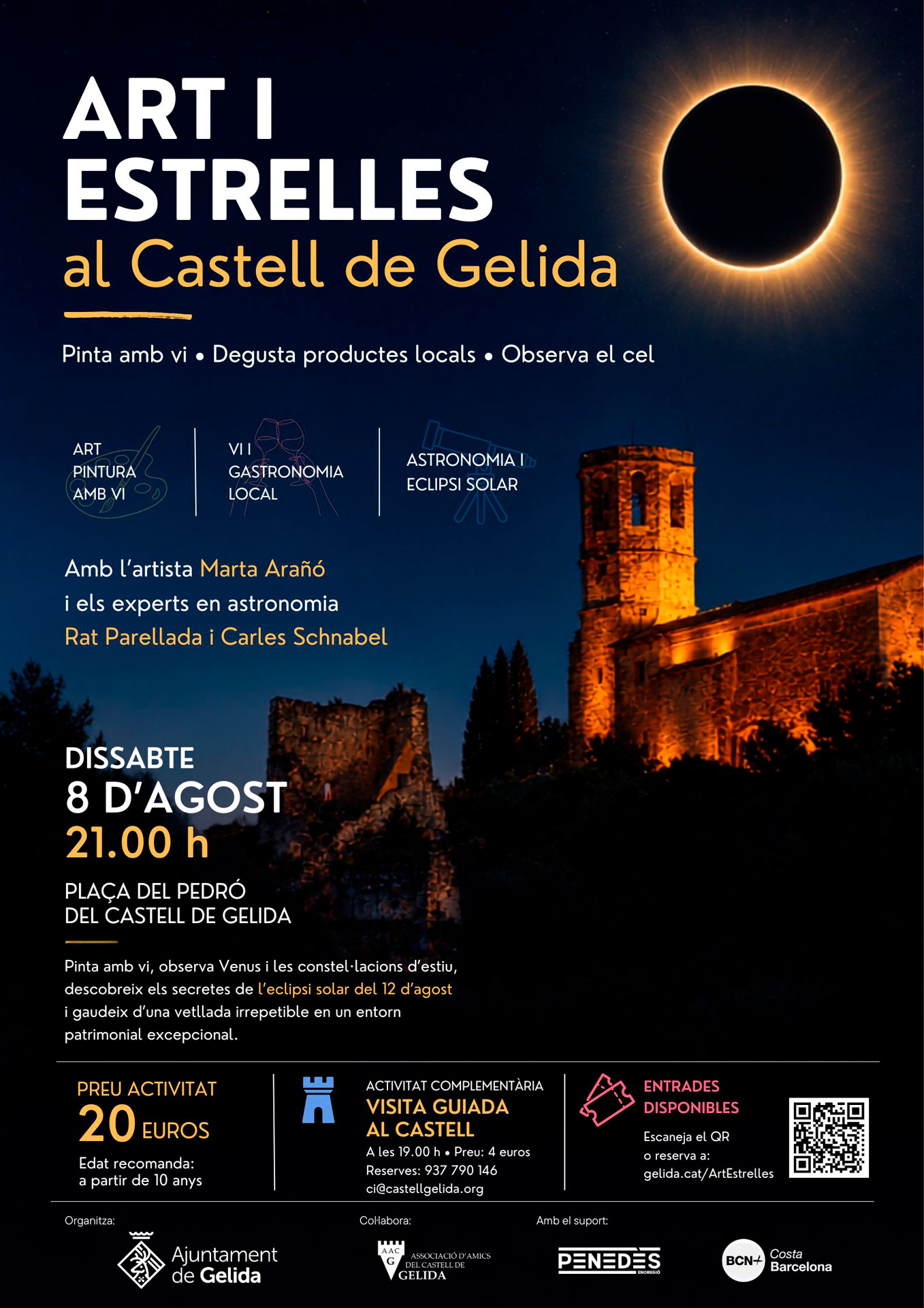 Art i estrelles al Castell 2026 - Gelida