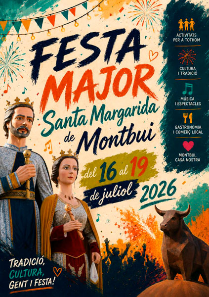 Santa Margarida de Montbui - Festa Major 2026 (lateral)