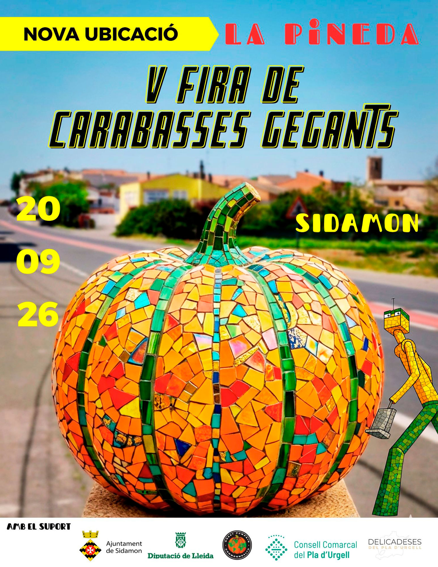 Fira de Carabasses Gegants 2026 - Sidamon