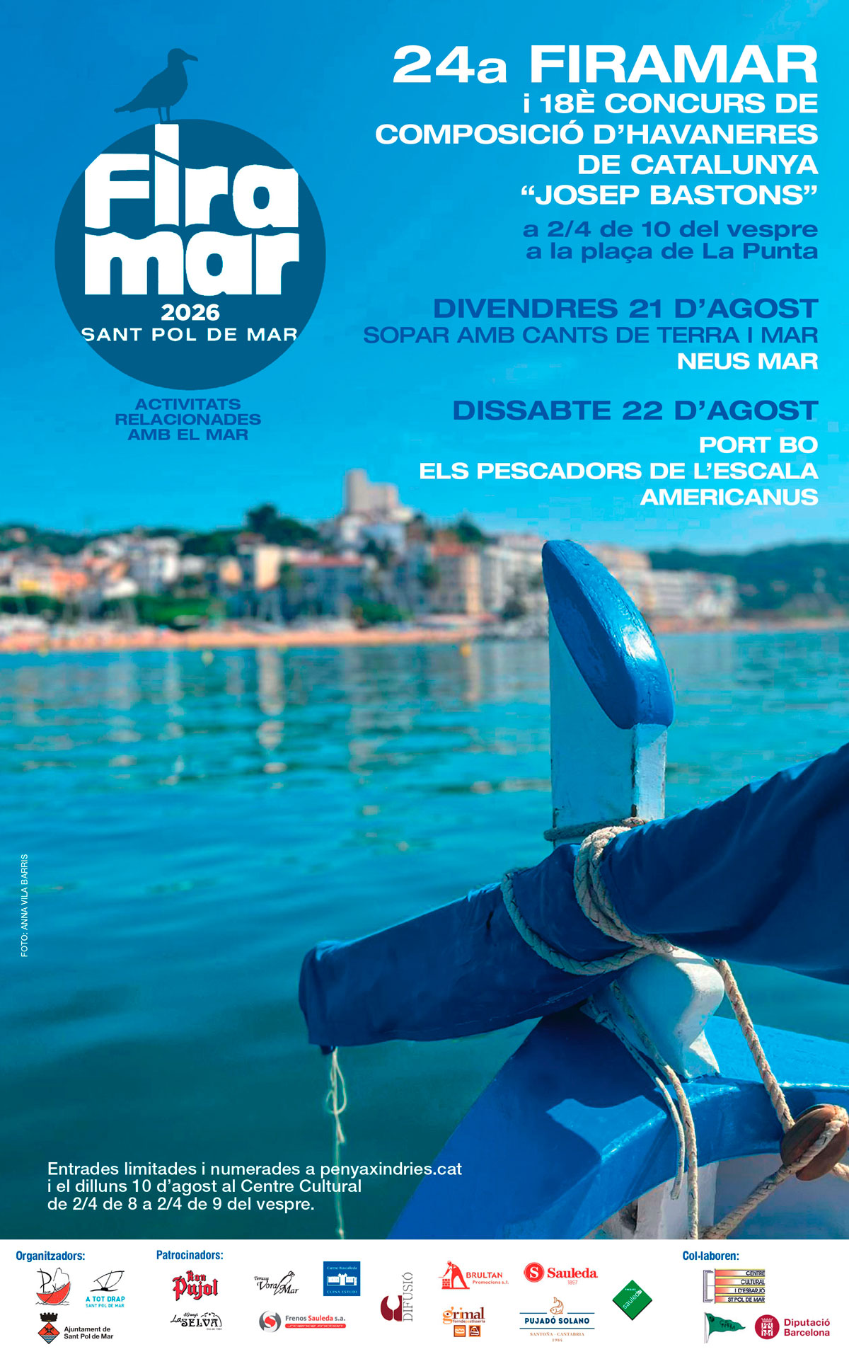 Firamar, Festival d'Havaneres 2026 - Sant Pol de Mar
