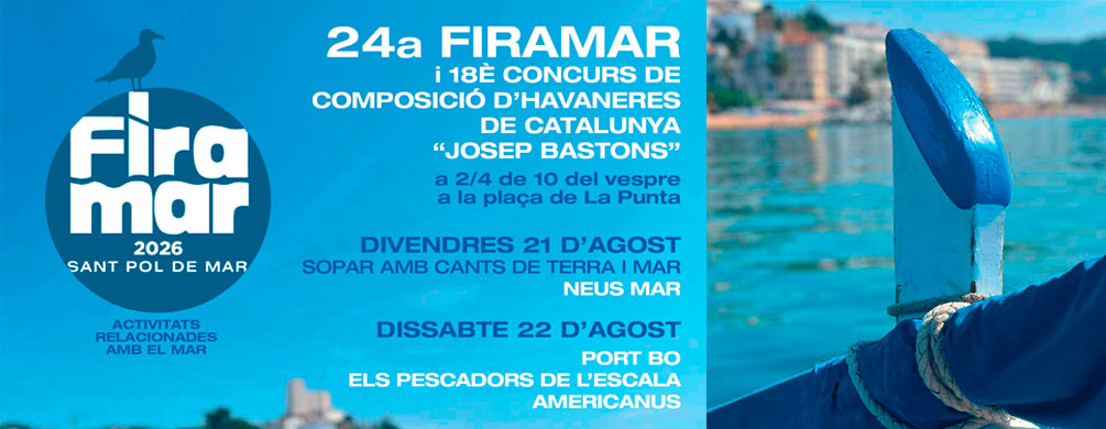 Banner de Sant Pol de Mar - Firamar 2026