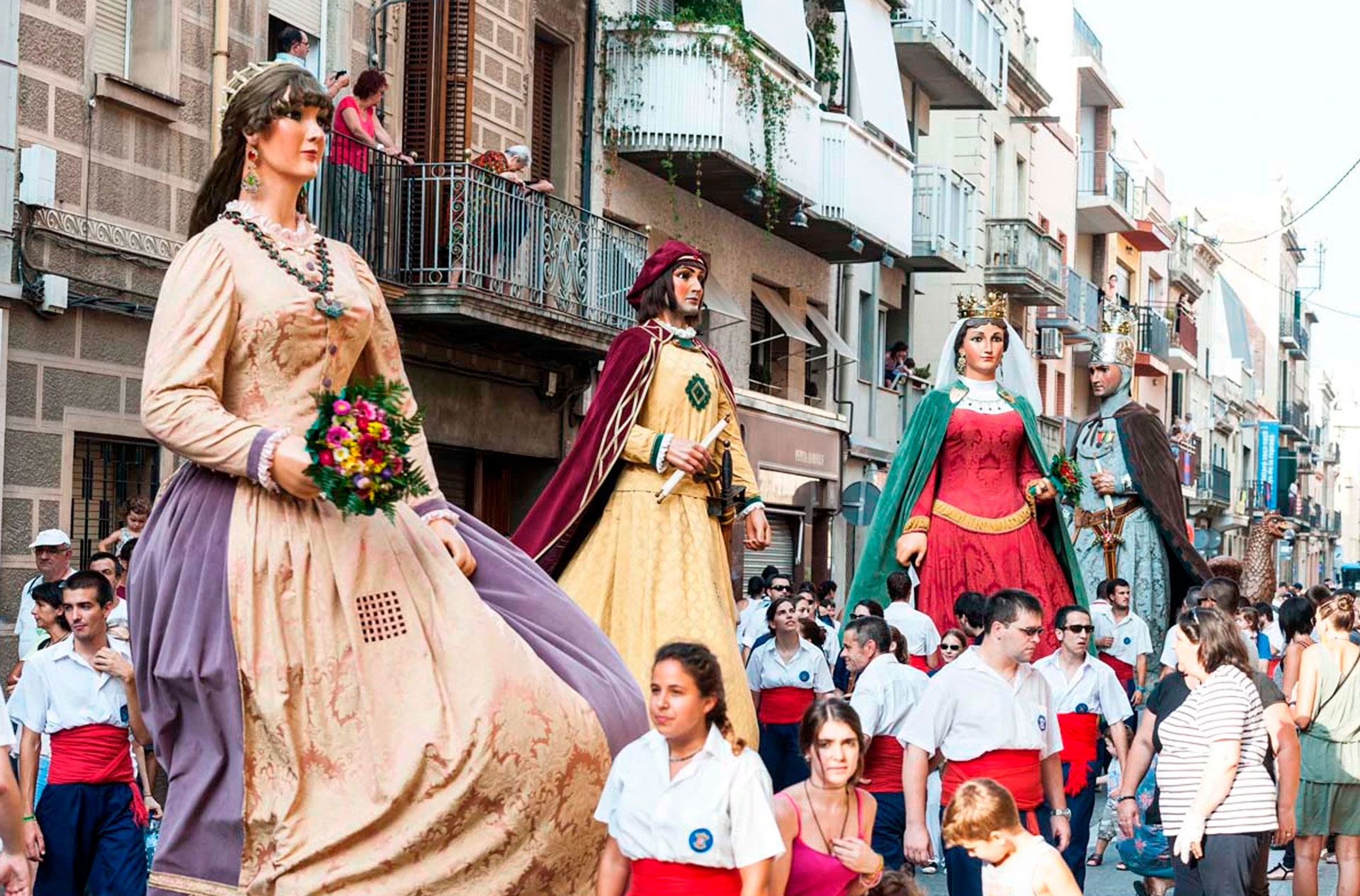 Les Santes, Festa Major - Mataró (Foto: www.lessantes.cat)