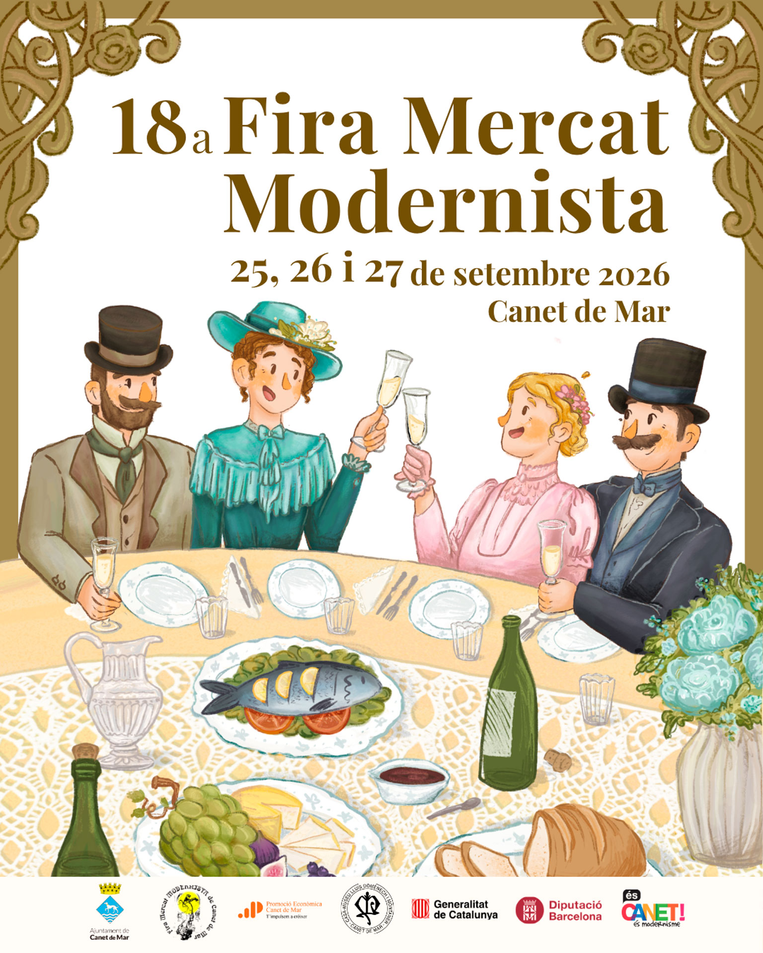 Fira Mercat Modernista 2026 - Canet de Mar