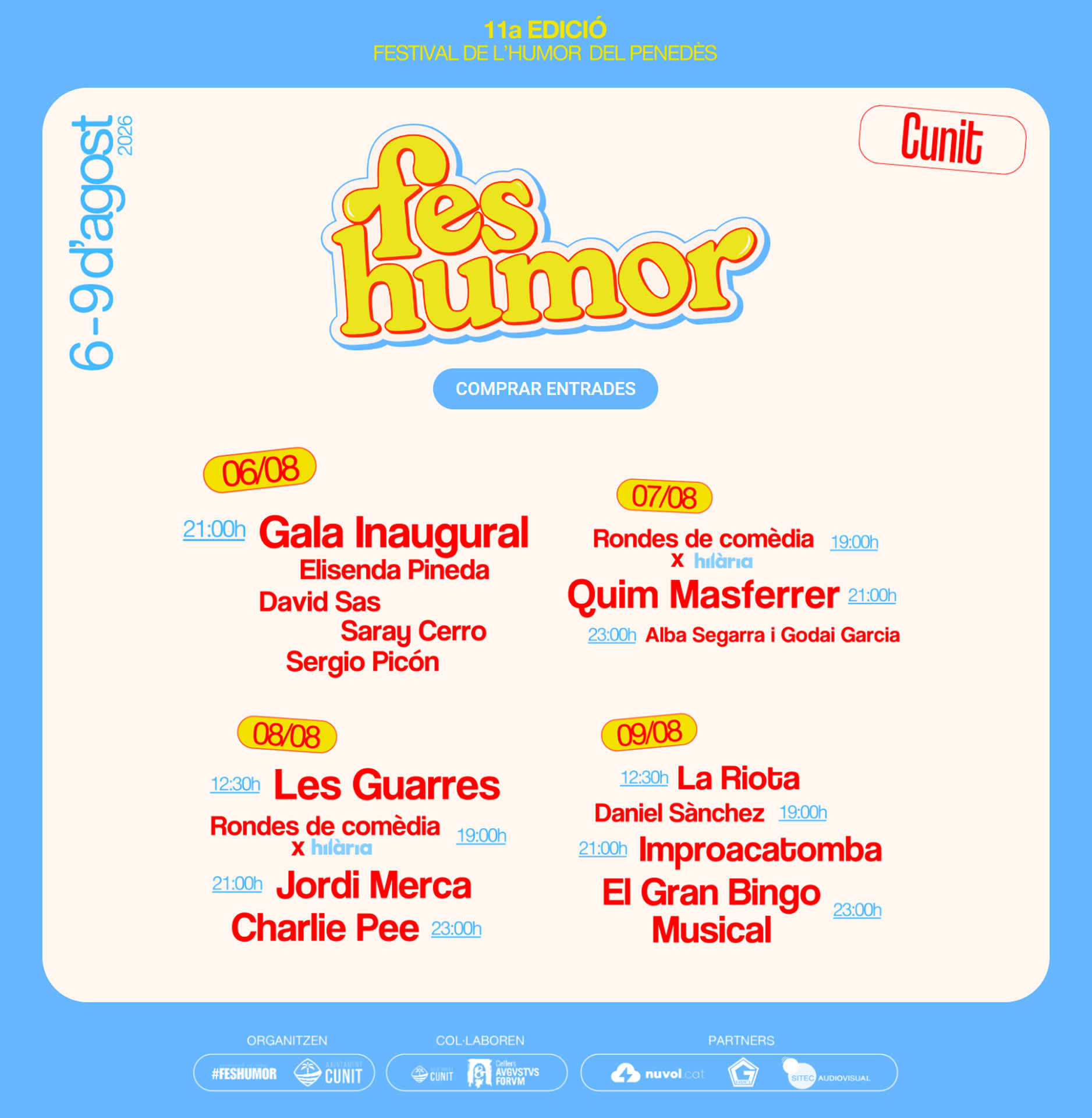 FesHumor, Festival de l'Humor del Penedès a Cunit