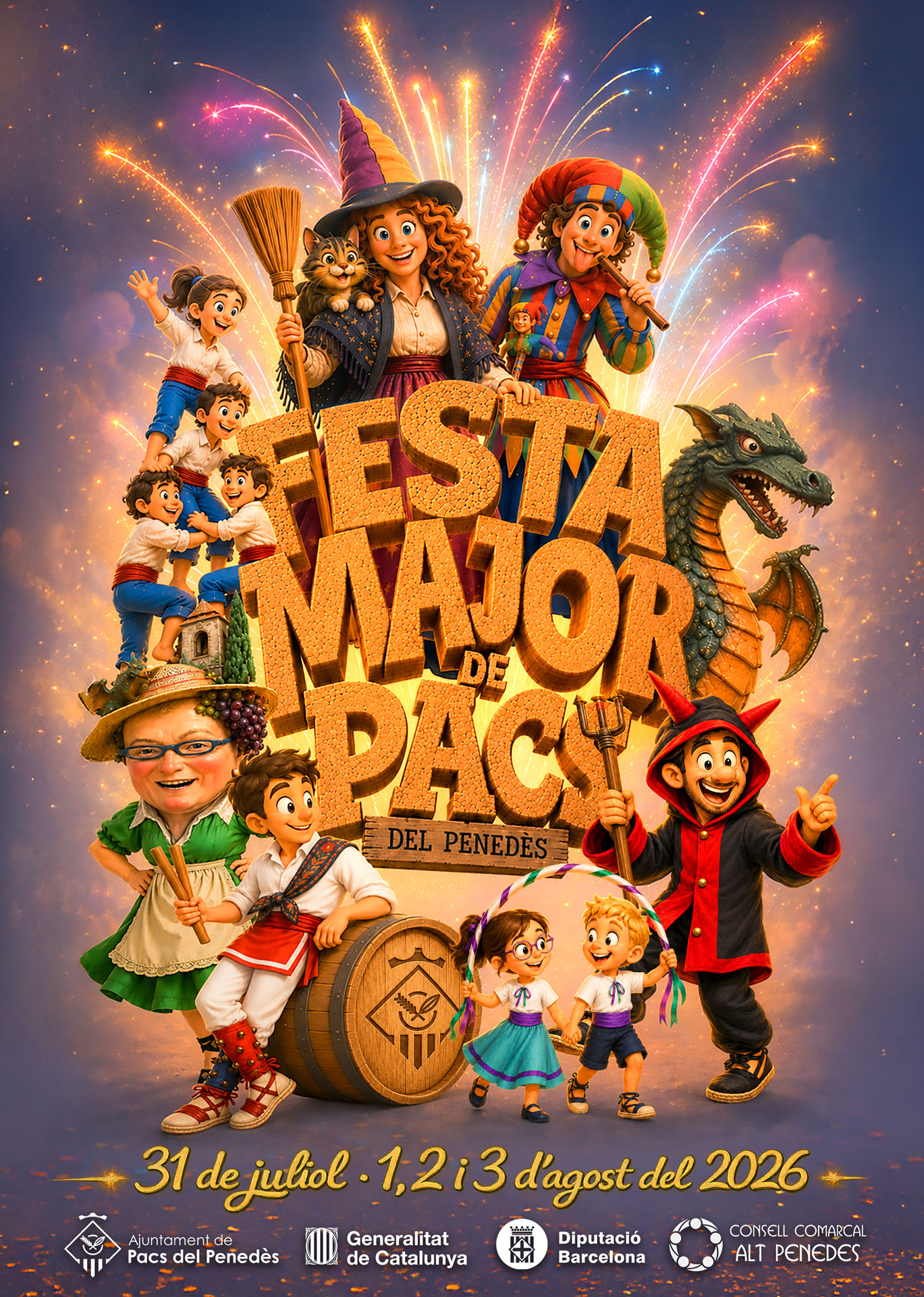 Festa Major 2026 - Pacs del Penedès
