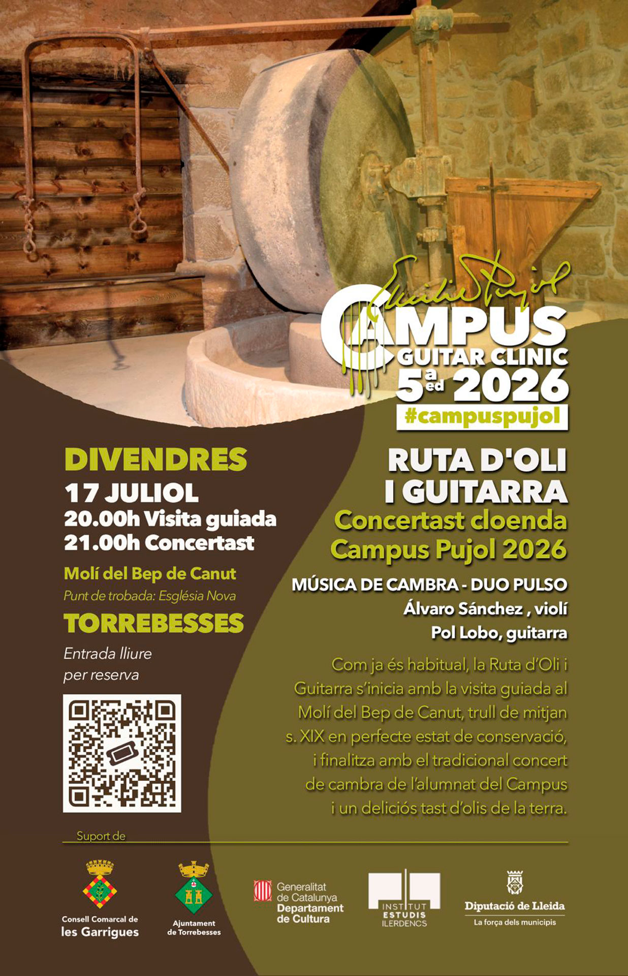 Campus Guitar Clinic - Emili Pujol a Torrebesses