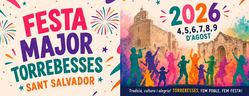 Banner de Torrebesses - Festa Major 2026