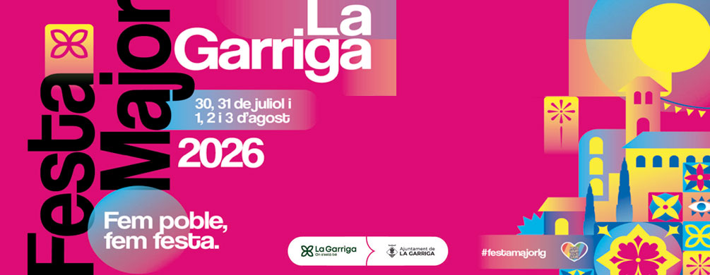 Banner de La Garriga - Festa Major 2026