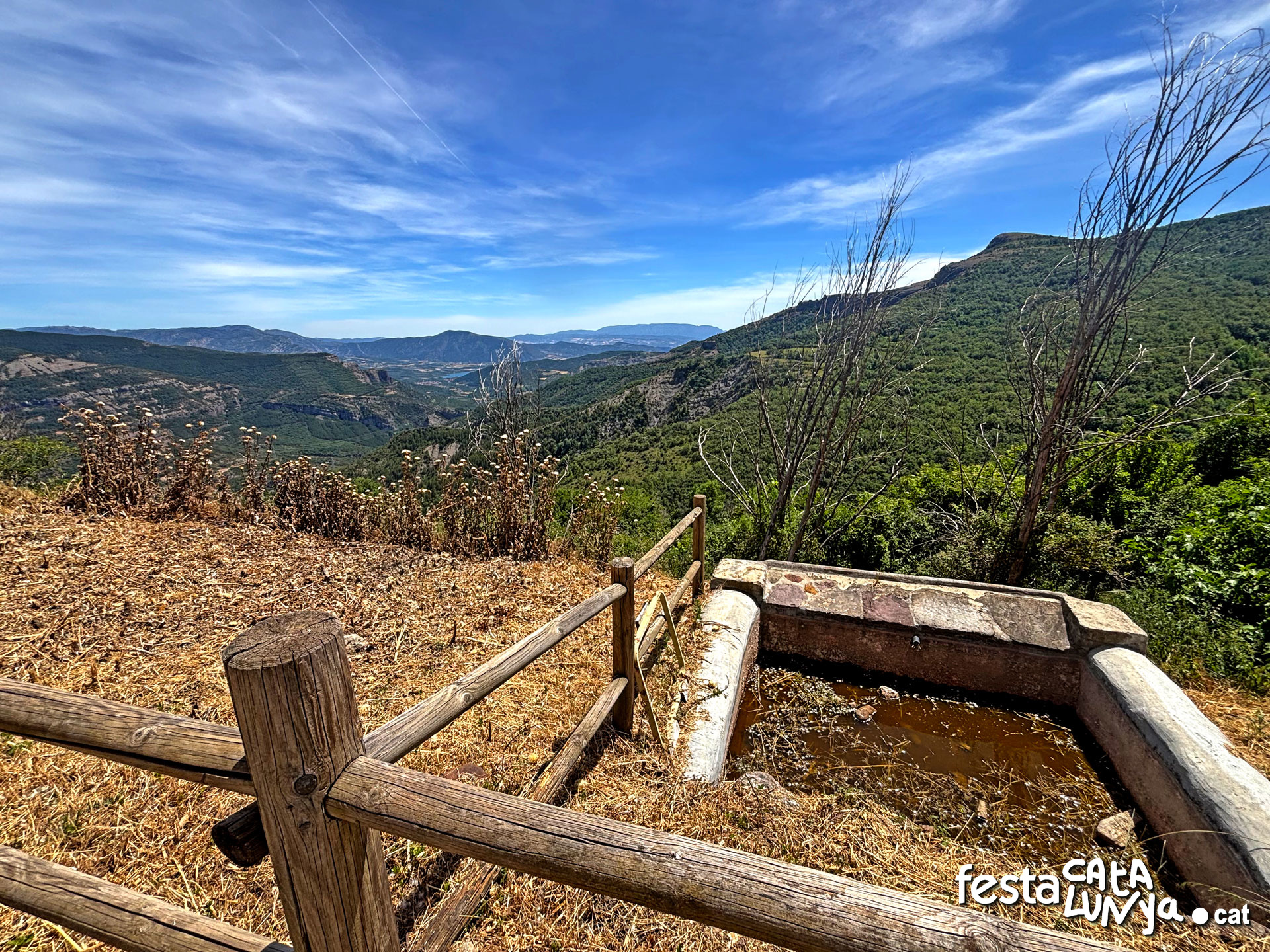 Font, Cóm i Safareig de Cérvoles - Senterada