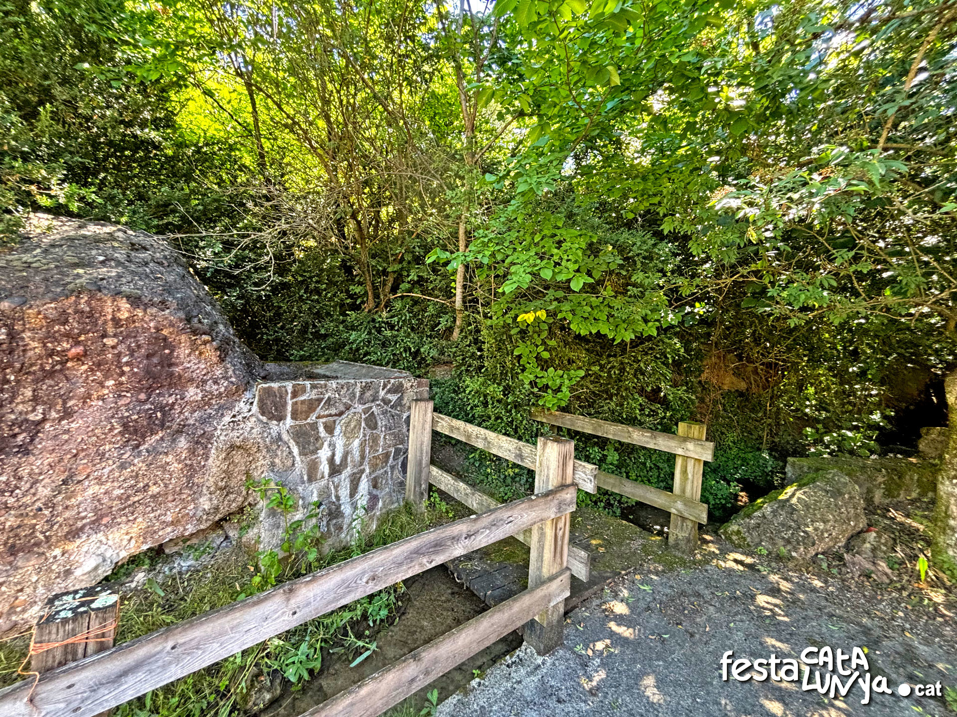 Safareig de Lluçà - Senterada