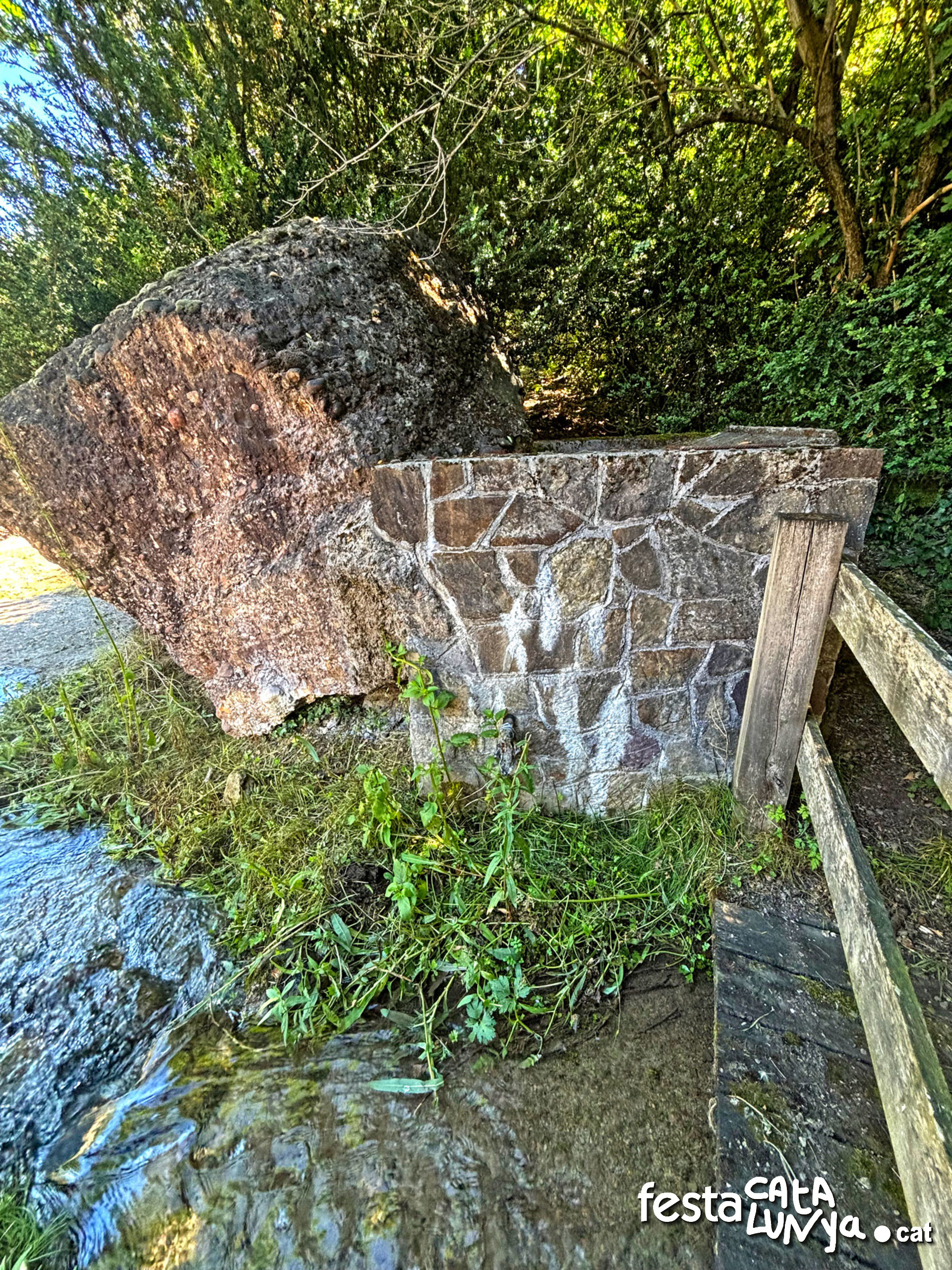 Safareig de Lluçà - Senterada