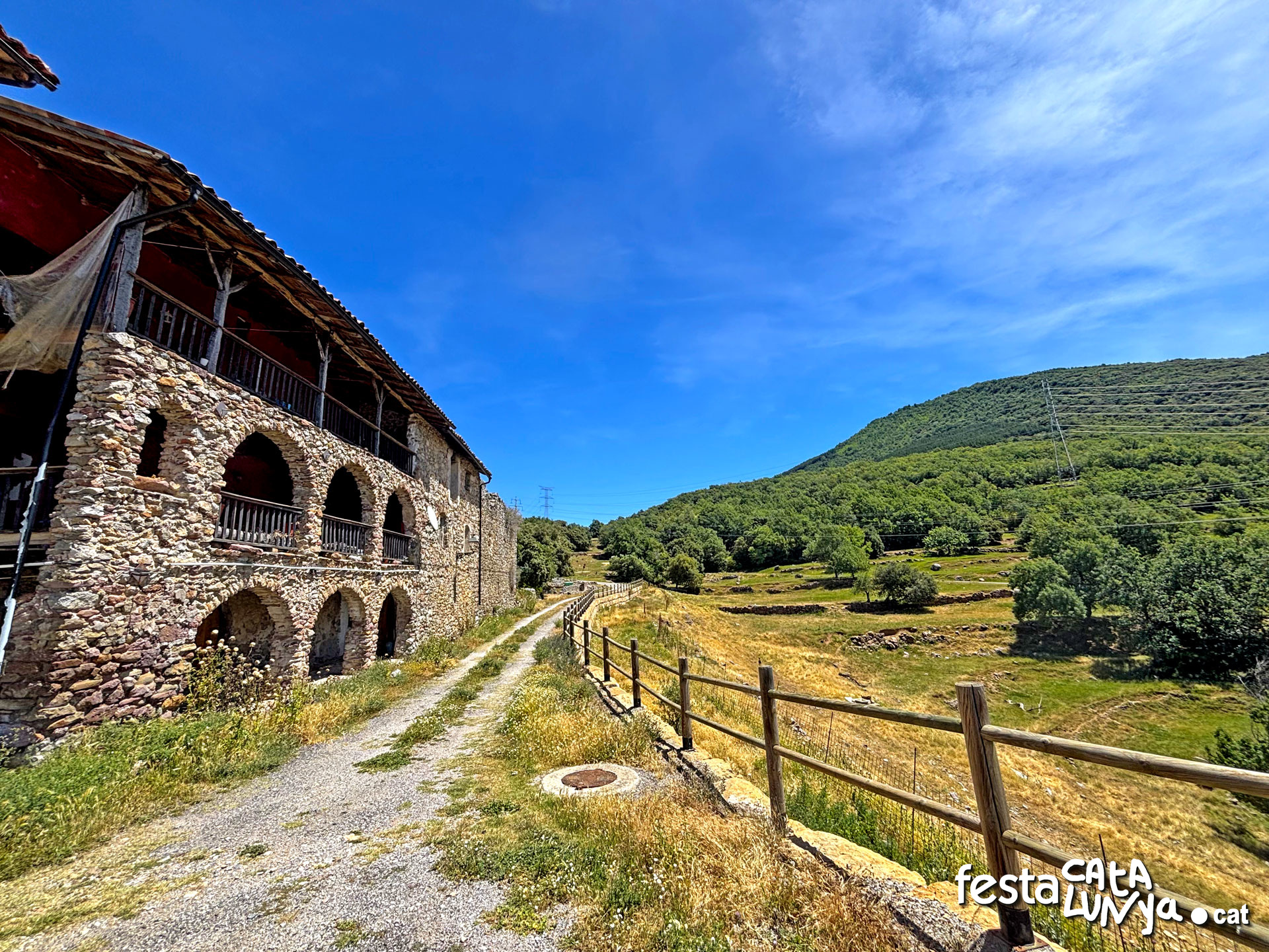 Vista panoràmica des de Puigcerver - Senterada