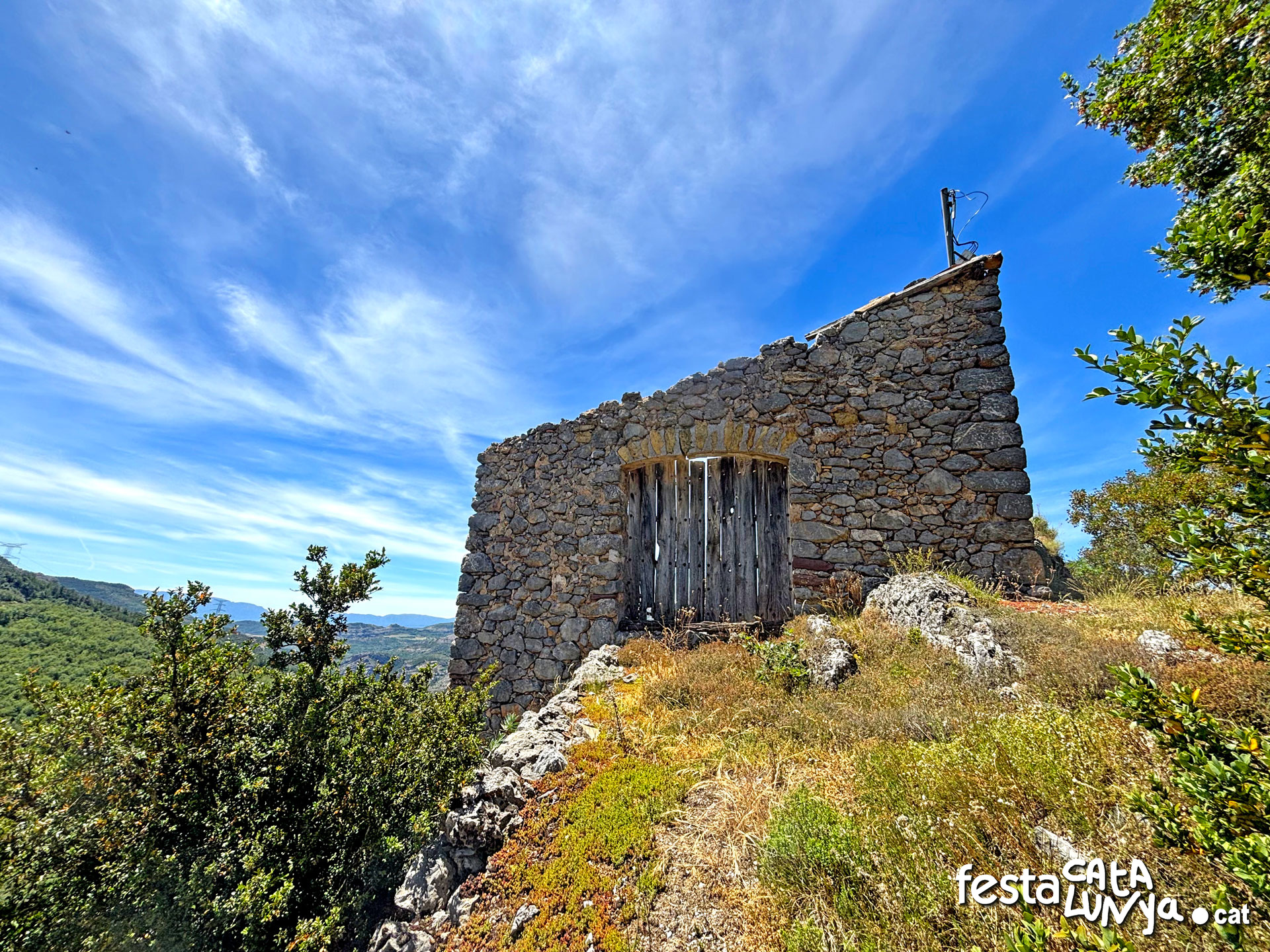 Vista panoràmica des de Puigcerver - Senterada