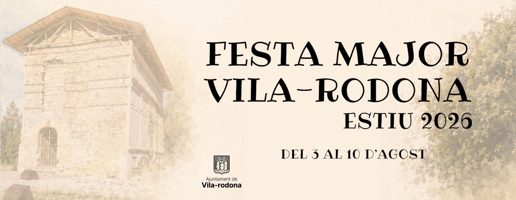 Banner de Vila-rodona - Festa Major 2026