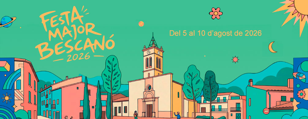 Banner de Bescanó - Festa Major 2026