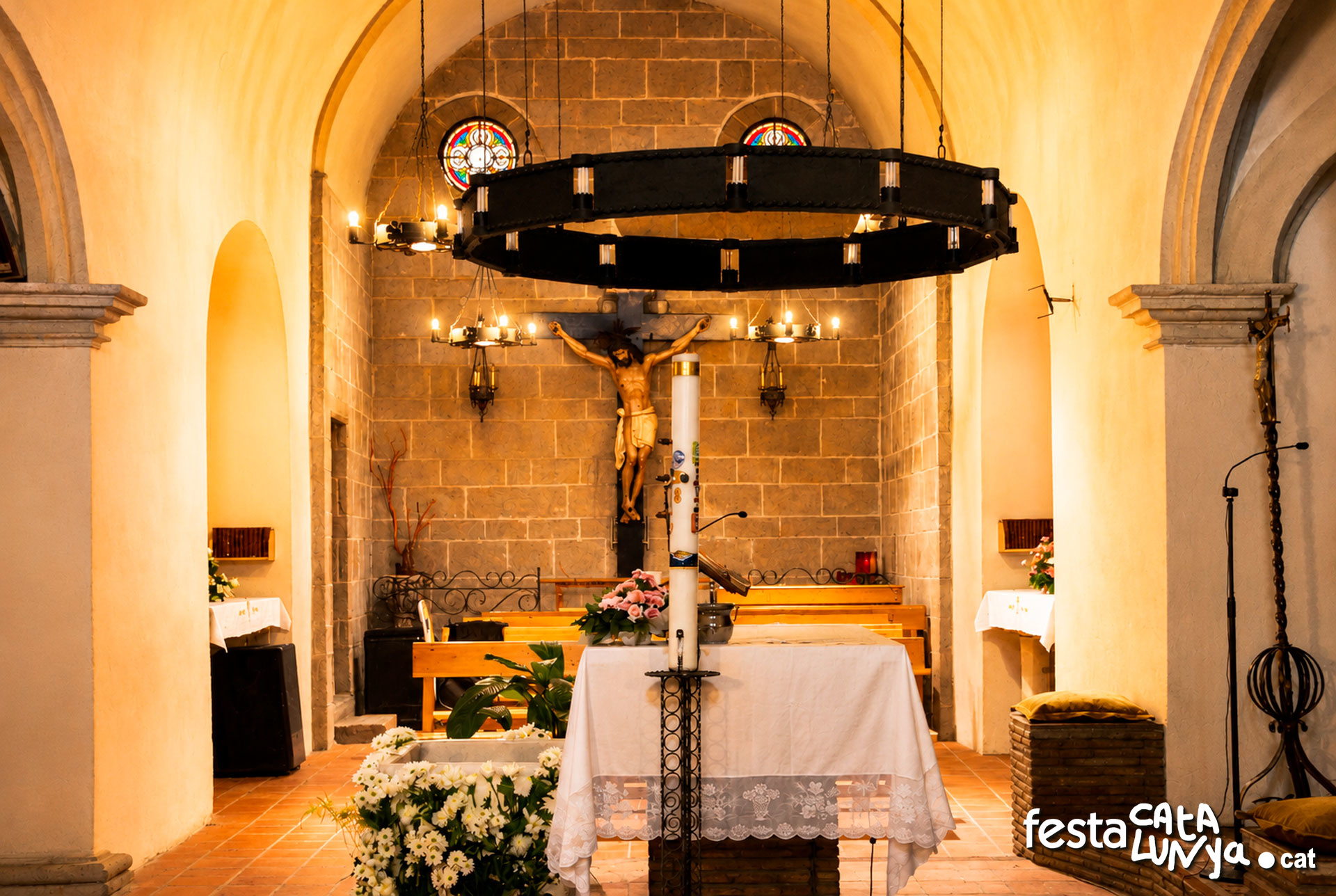 Santa Coloma de Cervelló - Església parroquial i rectoria