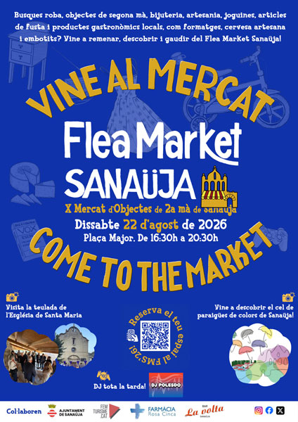 Flea Market Sanaüja 2026
