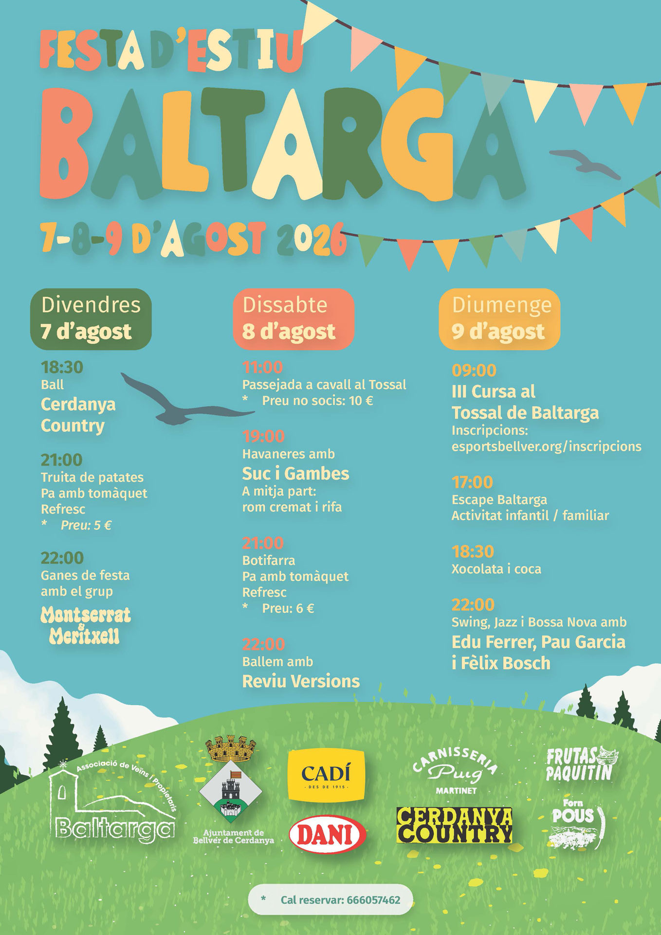 Festa d'estiu a Baltarga 2026 - Bellver de Cerdanya