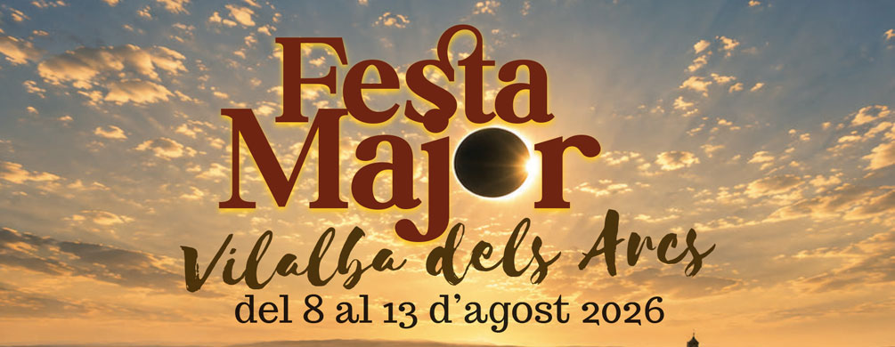 Banner de Vilalba dels Arcs - Festa Major 2026