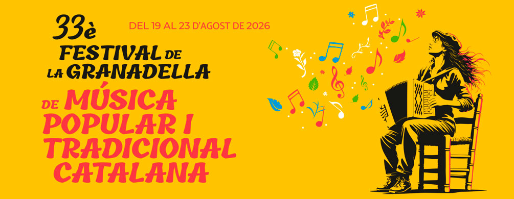 Banner de La Granadella - Festival de Música Popular i Tradicional Catalana 2026