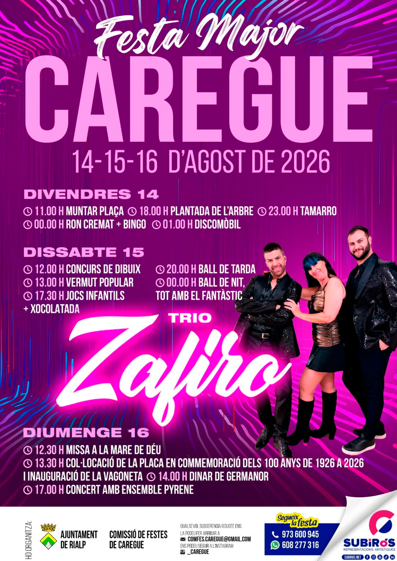 Festa Major de Caregue 2026 - Rialp