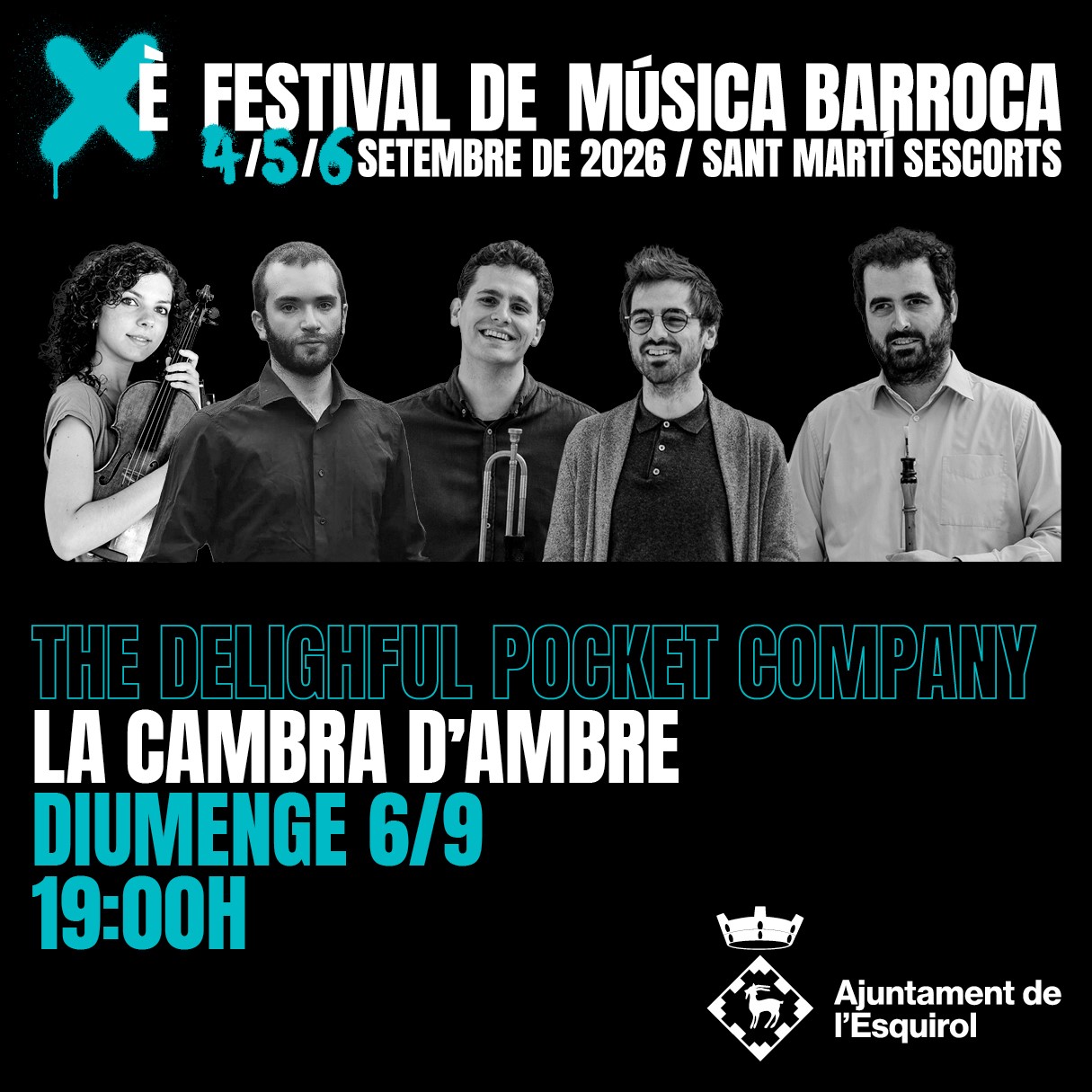 Festival de Música Barroca a Sant Martí Sescorts 2026 - L'Esquirol